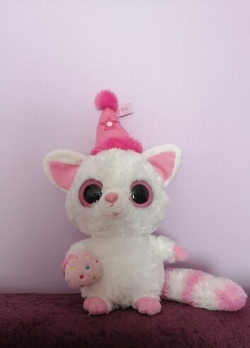 Peluş beyaz kedi oyuncak