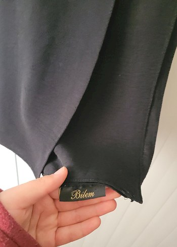 Aerobin kumaş siyah şal - Görsel 3