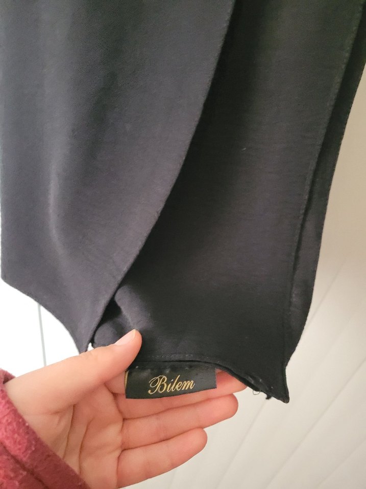 Aerobin kumaş siyah şal - Görsel 3