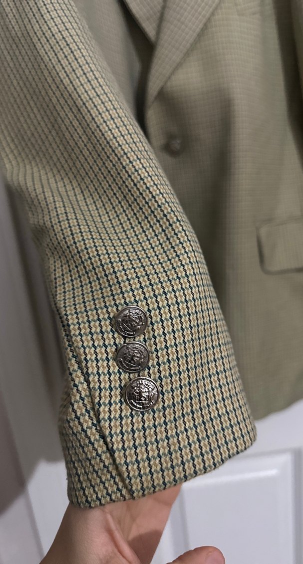 Düğmeli Kahverengi Midi Erkek Ceket - Görsel 3