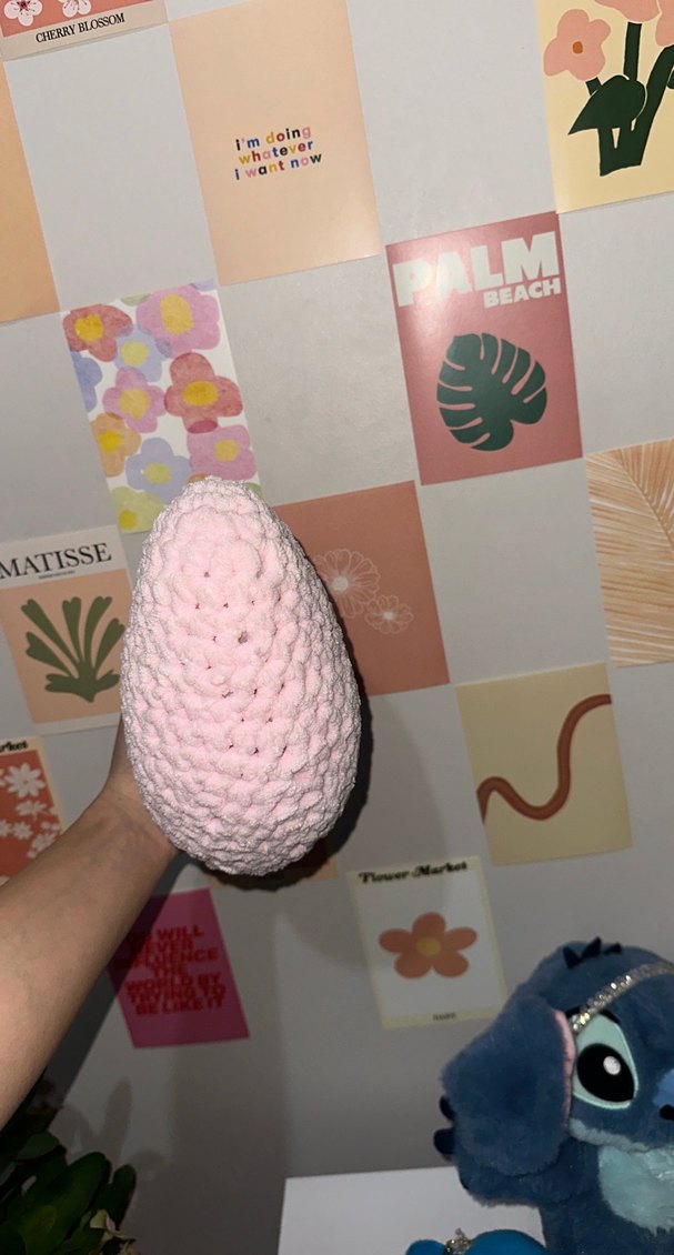 Pembe Peluş Oyuncak Kalp Yastık - Görsel 3