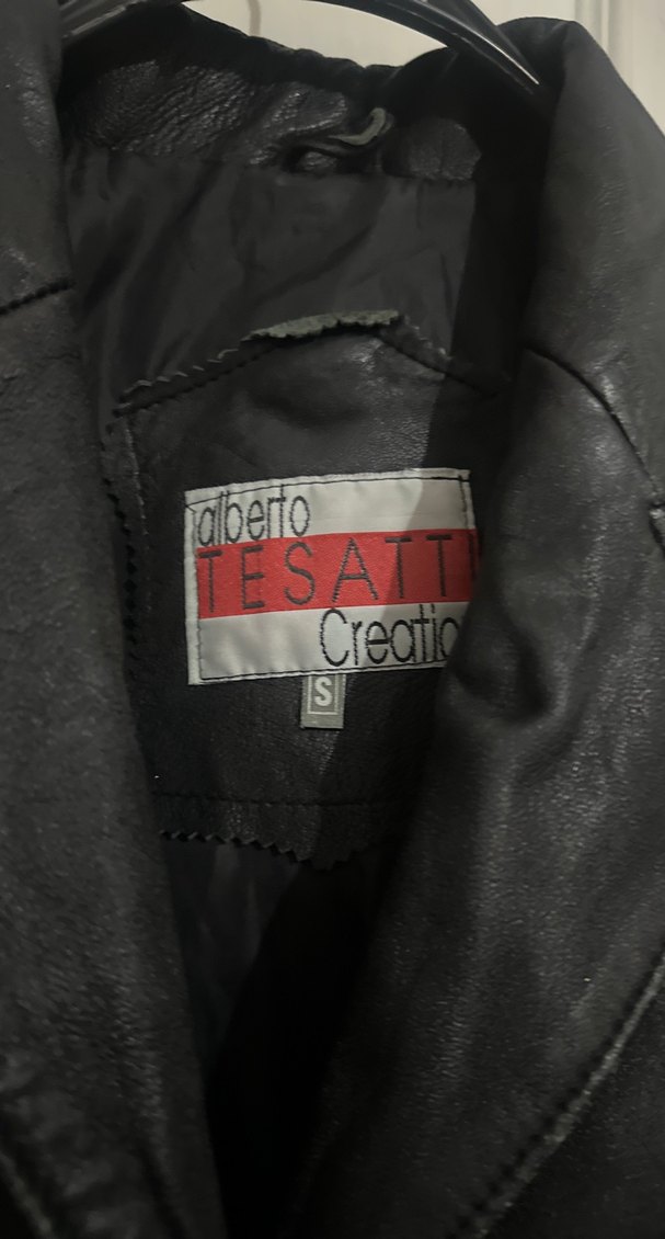 Kadın Siyah Deri ceket - Görsel 2