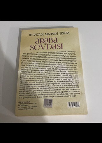  Araba Sevdası - Recaizade Mahmut Ekrem