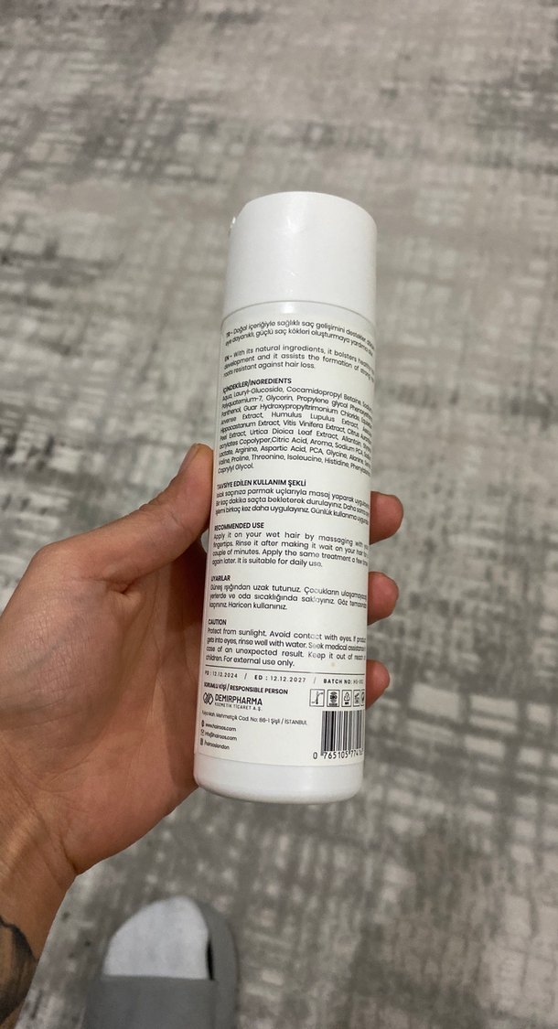 Haircos Keratin ve Biotinli Güçlendirici Şampuan - Görsel 2