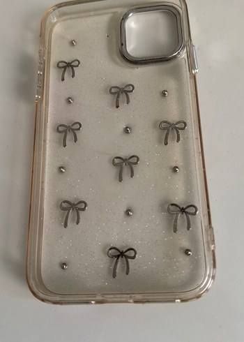 Fiyonk Detaylı Bej Telefon Kılıfı - Görsel 3