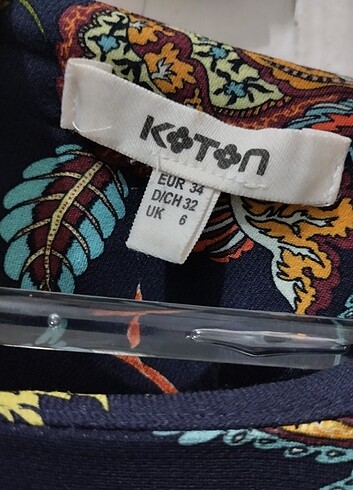 Koton Çiçekli Bluz - Görsel 6