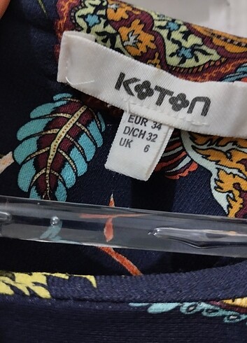 Koton Çiçekli Bluz - Görsel 8