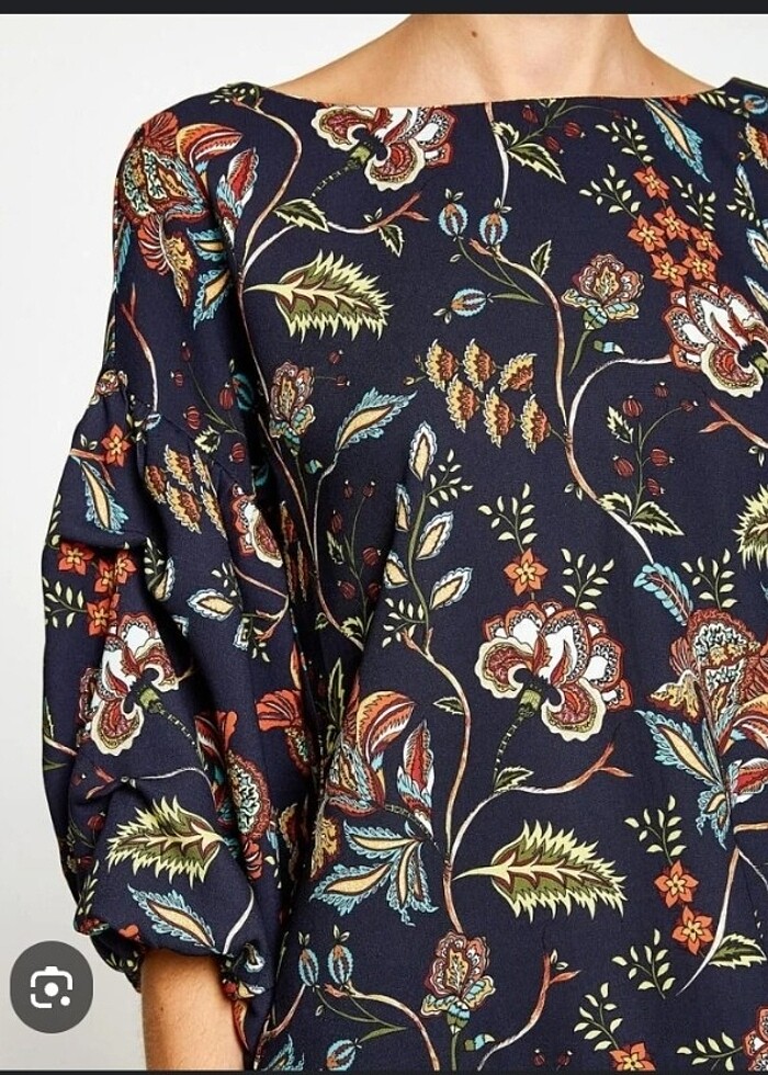 Koton Çiçekli Bluz - Görsel 5