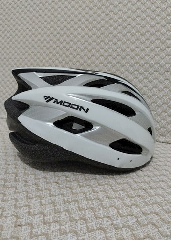 Beyaz Gri Bisiklet Kaskı - Görsel 3