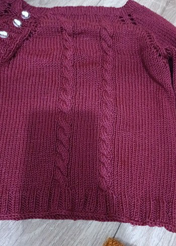 Bohem Tarz Örgü Kız erkek Çocuk kazak - Görsel 3