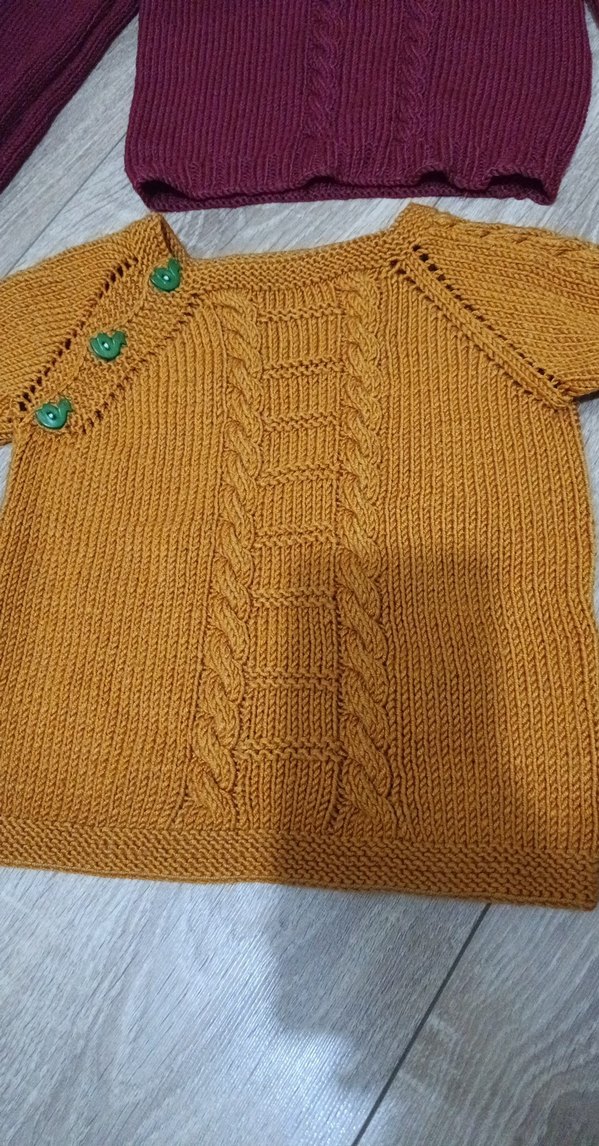 Bohem Tarz Örgü Kız erkek Çocuk kazak - Görsel 2