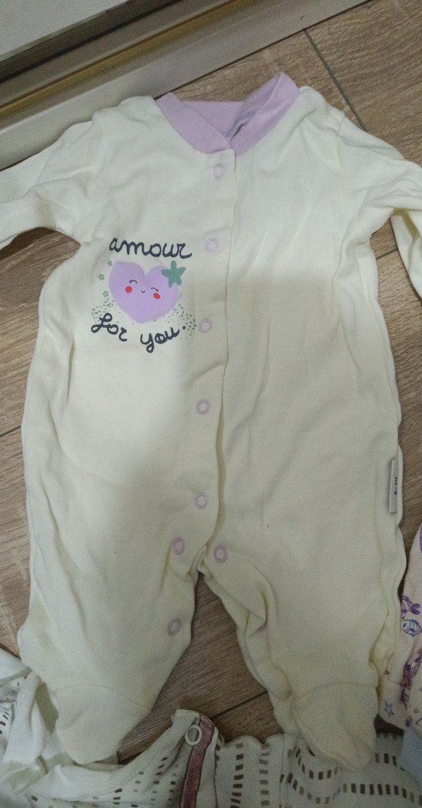 Pamuk Bebek Tulumları Pastel Renklerde - Görsel 2