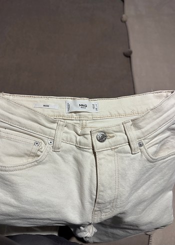 Mango Bej Kot Pantolon - Görsel 2