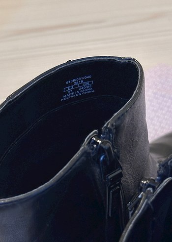 Bershka Siyah Topuklu Bot - Görsel 7