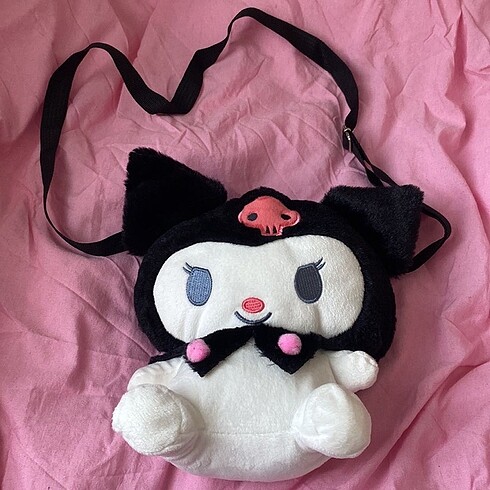 Kuromi peluş çanta