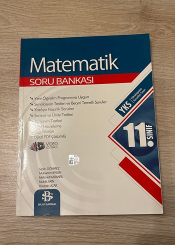11. Sınıf Matematik Soru Bankası YKS