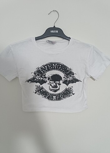 Diğer Grunge crop top