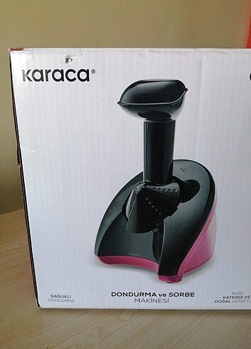 Karaca dondurma makinesi