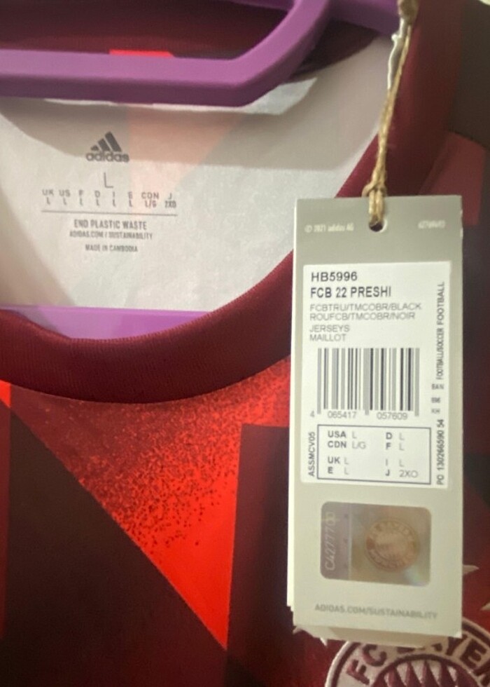 BAYERN MÜNİH ORJİNAL FORMA - Görsel 2