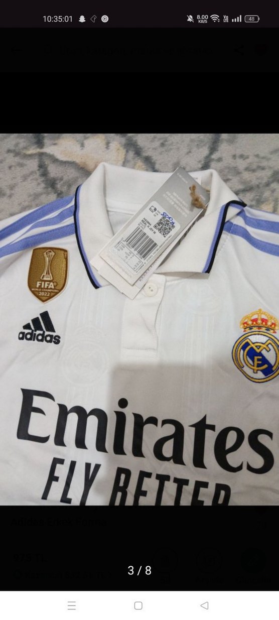 Orijinal Real Madrid Forması - Görsel 3