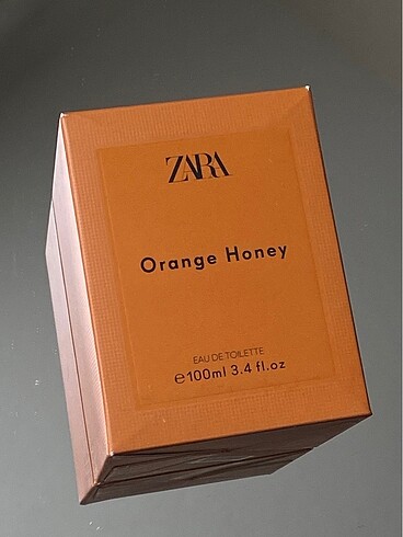 ZARA KADIN BARKOTLU ORANGE HONEY PARFÜM SIFIR