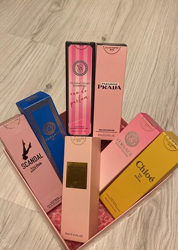 KADIN PARFÜM 95 ML BARKOTLU KUTULU SIFIR ÜRÜN