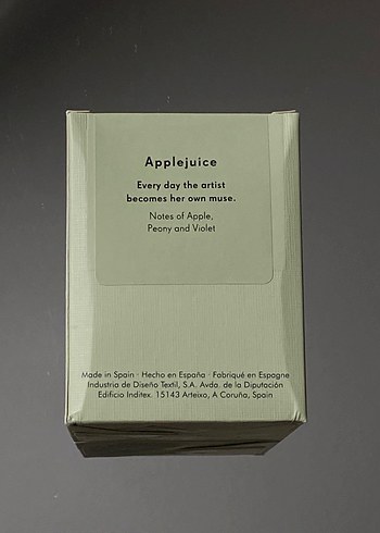 Beden Renk Zara Applejuice Kadın Parfüm 100 ml Barkotlu Sıfır Ürün