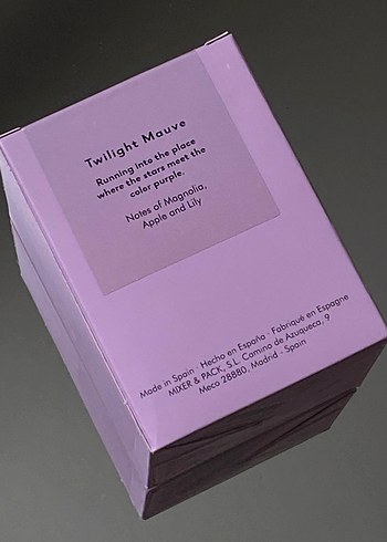 Beden Renk Zara Twilight Mauve Kadın Parfümü 100ml Barkotlu Sıfır Ürün