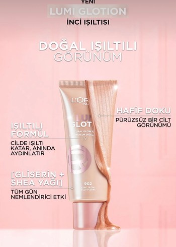 Flormar L'Oréal Lumi Glotion Aydınlatıcı 902 Light Glow