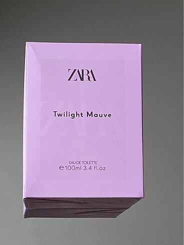 ZARA KADIN BARKOTLU TWİLİGHT MAUVE PARFÜM SIFIR