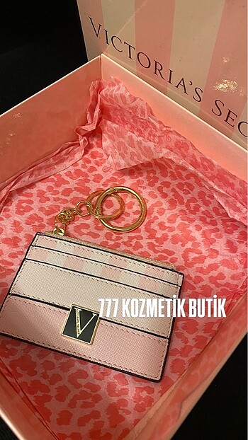 VİCTORİA SECRET PEMBE KARTLIK CÜZDAN SIFIR ÜRÜN