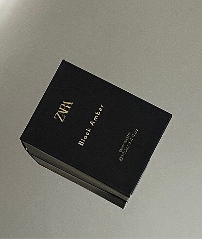 ZARA KADIN BLACK AMBER PARFÜM BARKOTLU SIFIR ÜRÜN
