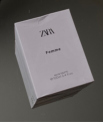 ZARA FEMME KADIN PARFÜM BARKOTLU SIFIR ÜRÜN