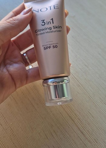 Note 3 in 1 glowing skin Barkotlu sıfır ürün - Görsel 2