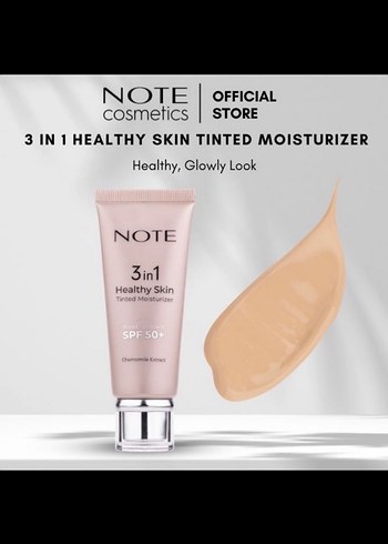Note 3 in 1 Glowing Skin BB Krem SPF50 - Görsel 3