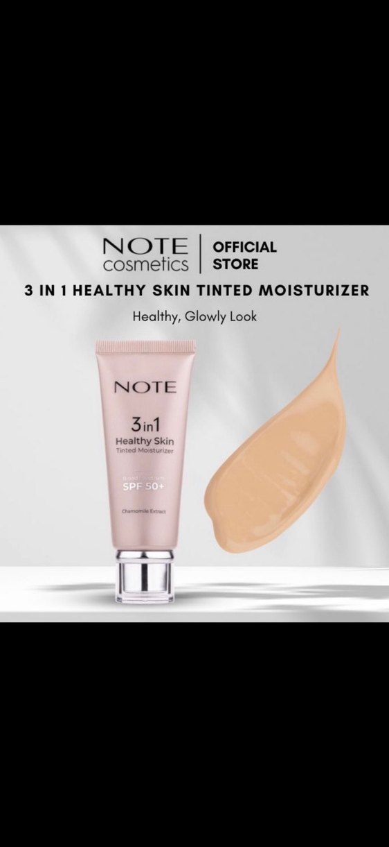 Note 3 in 1 Glowing Skin BB Krem SPF50 - Görsel 3