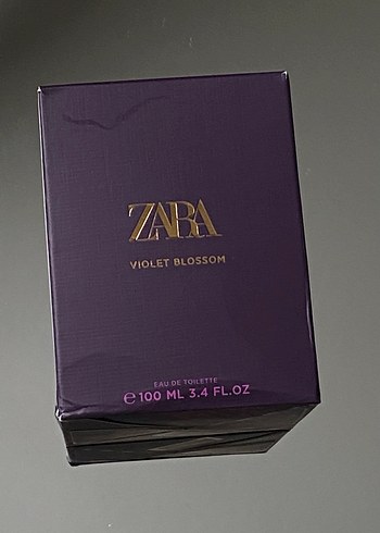 ZARA KADIN PARFÜM VİOLET BLOSSOM BARKOTLU KUTULU SIFIR ÜRÜN
