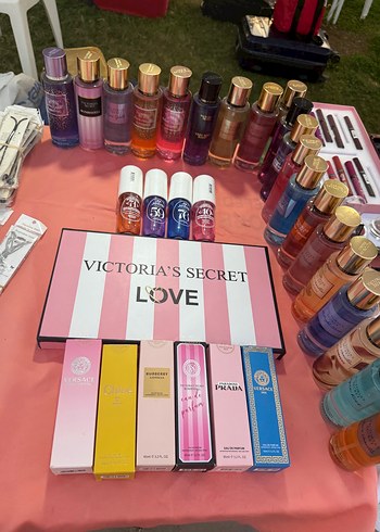 parfüm ruj allık kapatıcı rimel hıglıgter gloss fondöten makyaj - Görsel 5