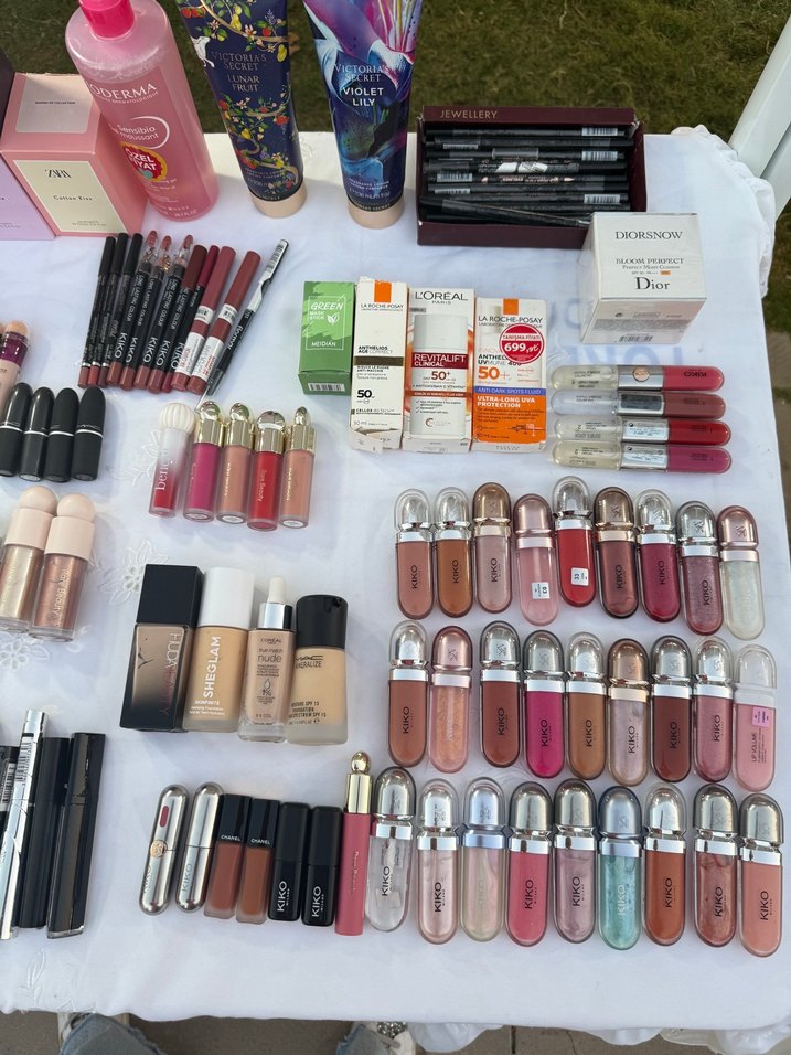 parfüm ruj allık kapatıcı rimel hıglıgter gloss fondöten makyaj - Görsel 4