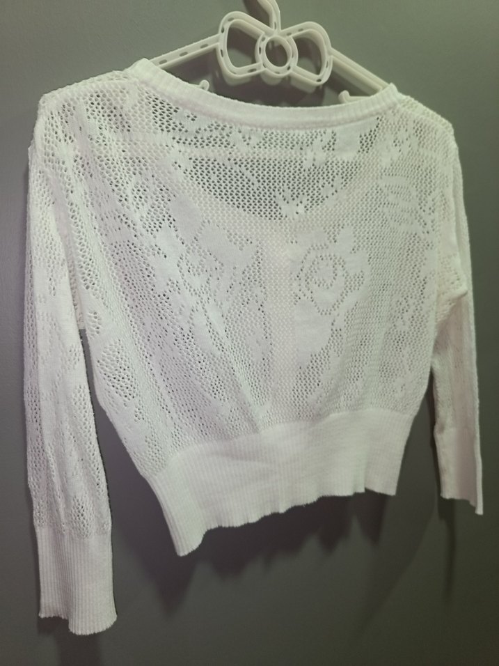 Crop Hırka - Görsel 3