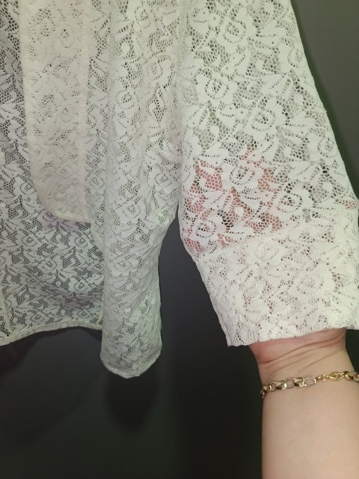 Dantelli ceket - Görsel 3