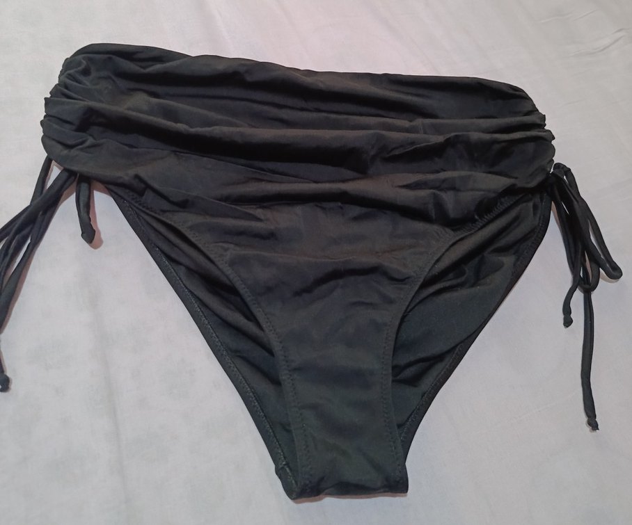 Siyah Bağcıklı Bikini Altı - Görsel 2