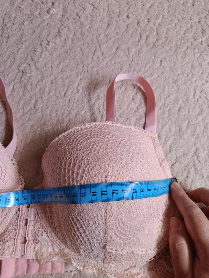 Pembe Dantel Sütyen - Görsel 3