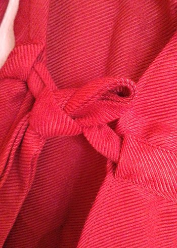 Bordo Uzun Kollu Bohem Kadın Elbise - Görsel 4