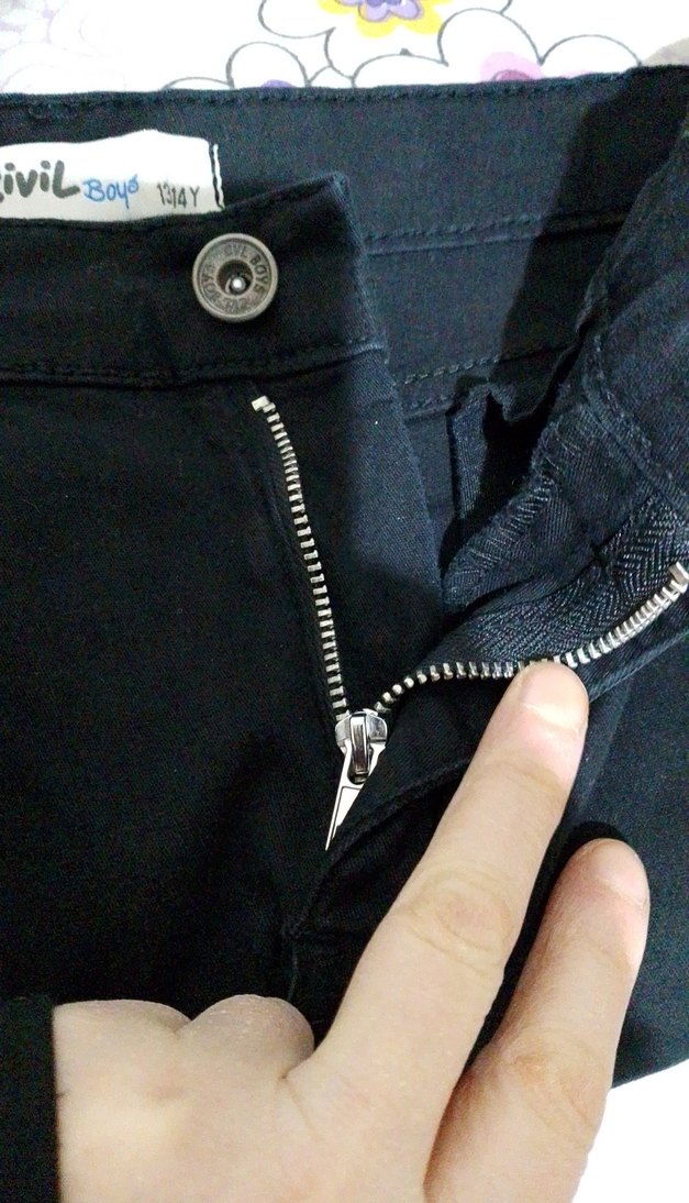 Siyah  erkek Jean bütün montlarimizda sadece utusuz - Görsel 4