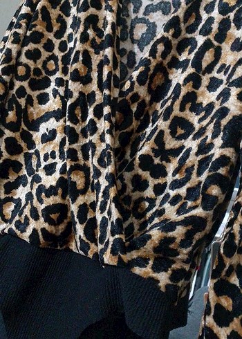 Kadın leoparlı çıtçıtlı body - Görsel 11