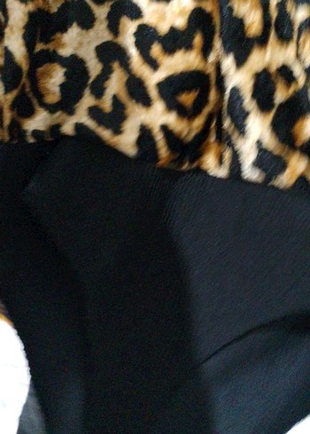 Kadın leoparlı çıtçıtlı body - Görsel 7