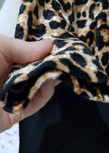 Kadın leoparlı çıtçıtlı body - Görsel 8