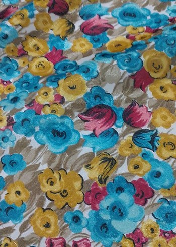 Rengiyle muhteşem bayan eşarp Bohem - Görsel 4