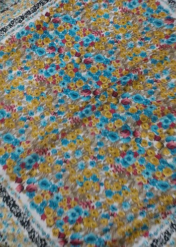 Rengiyle muhteşem bayan eşarp Bohem - Görsel 3